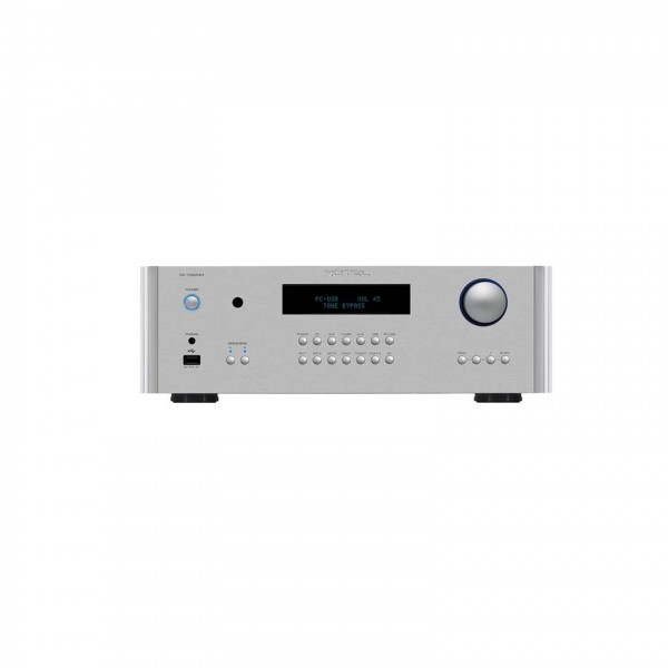 Rotel RA-1592 MKII Integrated Amplifier Silver Front View