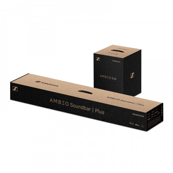 Sennheiser AMBEO Soundbar Plus and Subwoofer