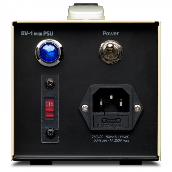 BV1 MK2 Valve Mic - Power Supply Rear