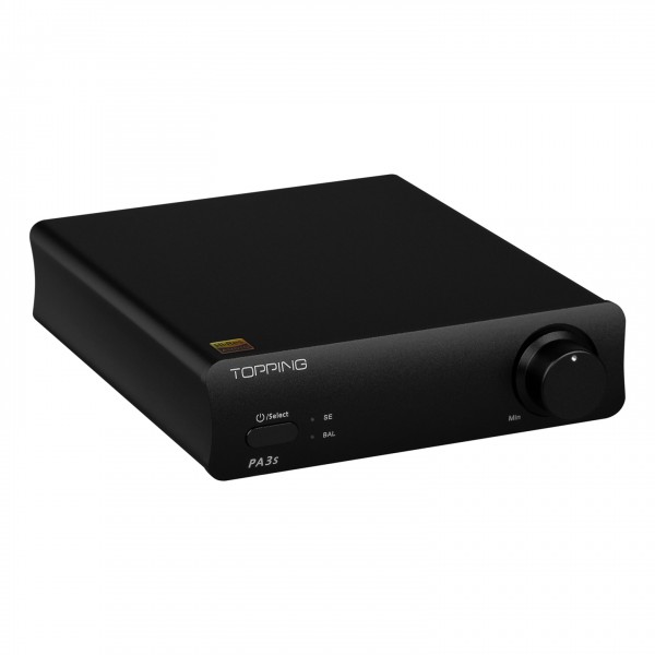 Topping PA3S Class D Power Amp, Black Right View
