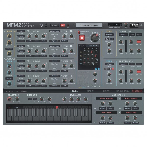 u-he MFM2 Delay Heaven - Modulation