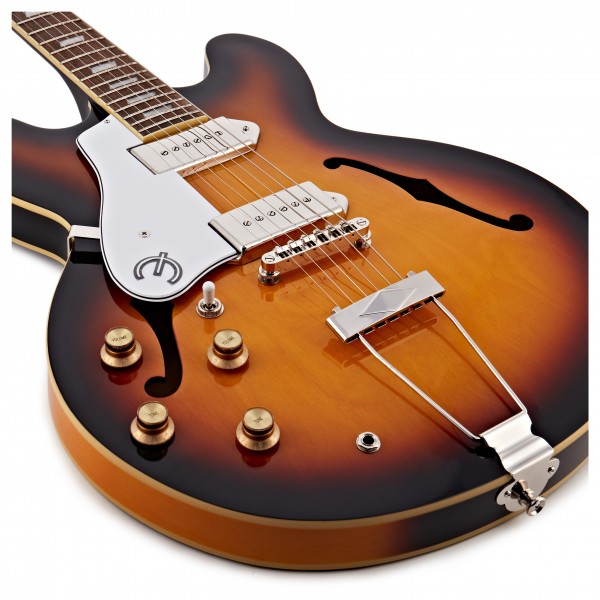 Epiphone Casino Left Handed, Vintage Sunburst at Gear4music