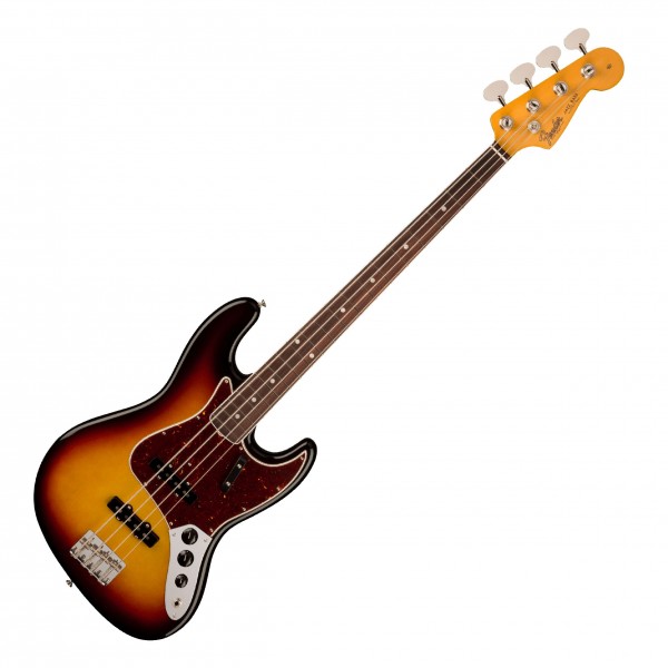 Fender-American-Vintage-II-1966-Jazz-Bass,-3-Color-Sunburst