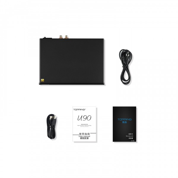 Topping U90 USB Bridge, Black Component View