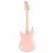 Squier Mini Stratocaster 3/4 Size, Shell Pink - Back