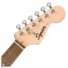 Squier Mini Stratocaster 3/4 Size, Shell Pink - Headstock