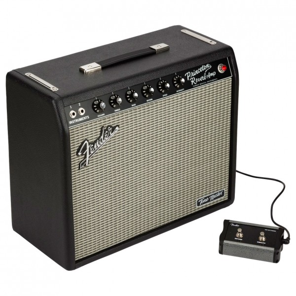 Fender Tone Master Princeton Reverb angle and switch
