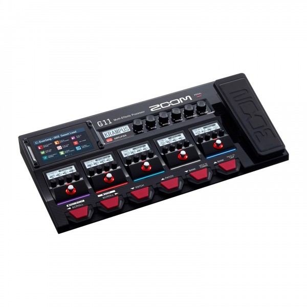 G11 Multi-Effects Pedalboard - Angled