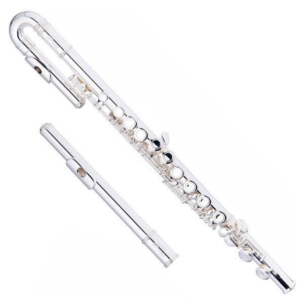 Stagg FL221S Flute, with Curved and Straight Headjoints