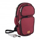 Tom and Will Cornet Gigbag, Burgundy and Grey