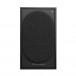 Triangle Borea BR03 Active Bookshelf Speakers (Pair), Black Ash front view with grille
