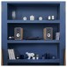Triangle Borea BR03 Active Bookshelf Speakers (Pair), Light Oak Blue in home audio environment