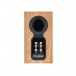 Bowers & Wilkins 607 S2 AE Bookshelf Speakers, Oak Back View