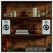 Bowers & Wilkins 607 S2 AE Bookshelf Speakers, Oak Lifestyle View 2