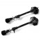 WorldMax Bass Drum Spurs Pair, Black