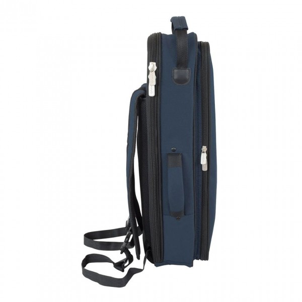Tom and Will Alto Saxophone Gig Bag, Blue and Black Side