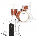 Gretsch Catalina 20'' 4pc & DW 6000 Hardware, Satin Walnut Glaze