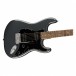 Squier Affinity Strat HH, Charcoal Frost Metallic & 15W Amp Pack 3 