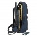 Tom and Will 26TH Tenor Horn Gig Bag, Black and Blue Open