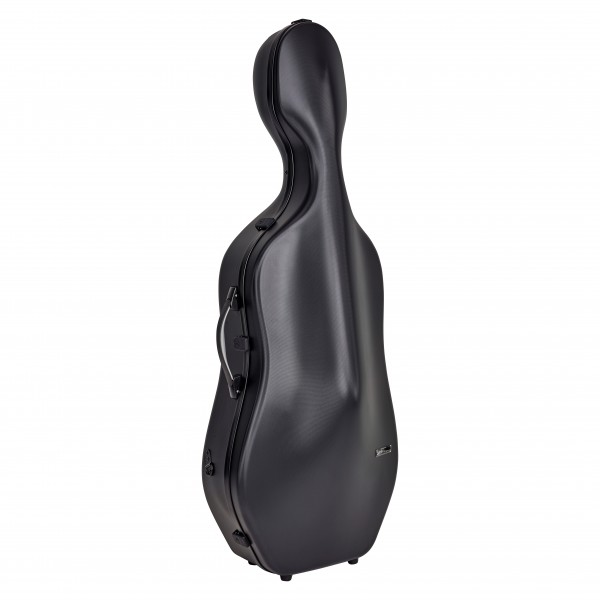 BAM Hightech Supreme Cello Case, Black with Black Handle