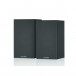 Bowers & Wilkins 607 S2 AE Bookshelf Speakers, Black Front View With Covers
