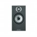 Bowers & Wilkins 607 S2 AE Bookshelf Speakers, Black Front Single View