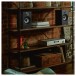 Bowers & Wilkins 607 S2 AE Bookshelf Speakers, Black Lifestyle View