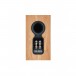 Bowers & Wilkins 606 S2 AE Bookshelf Speakers, Oak Back View
