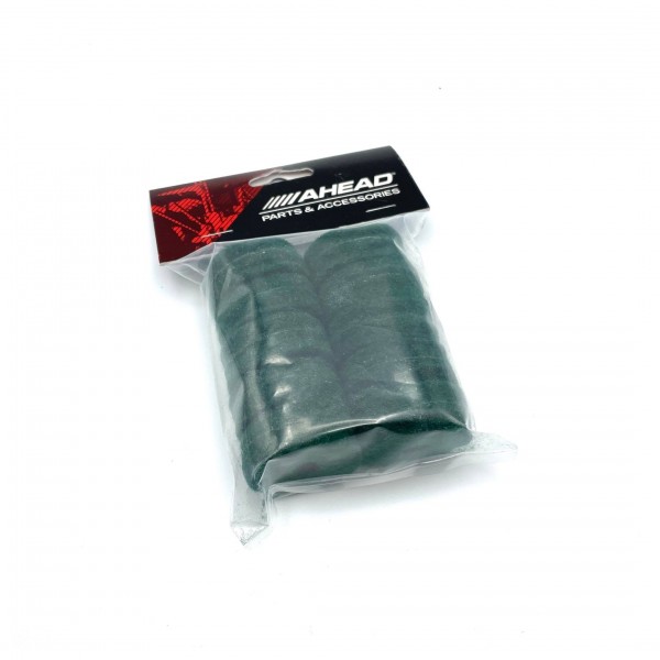 Ahead Green Wool Cymbal Felts, 10 Pack - Packaged