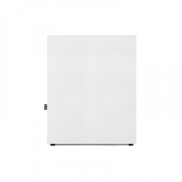 Triangle Borea BR03 Bookshelf Speakers (Pair), White side view of cabinet