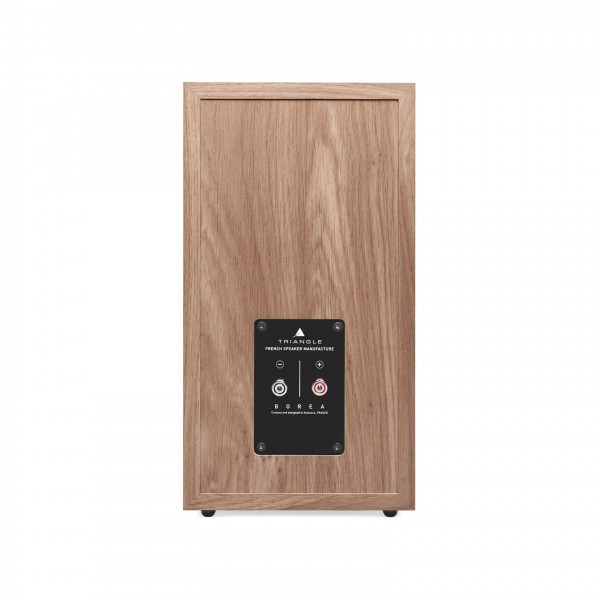 Triangle Borea BR03 Bookshelf Speakers (Pair), Light Oak at