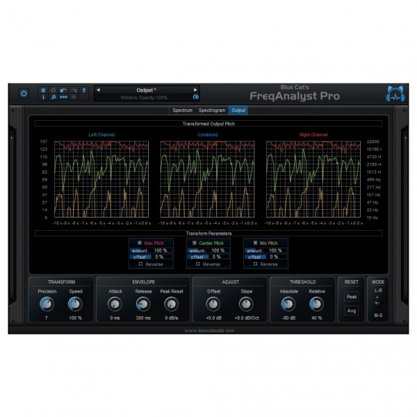 Blue Cat FreqAnalyst Pro - Stereo Output