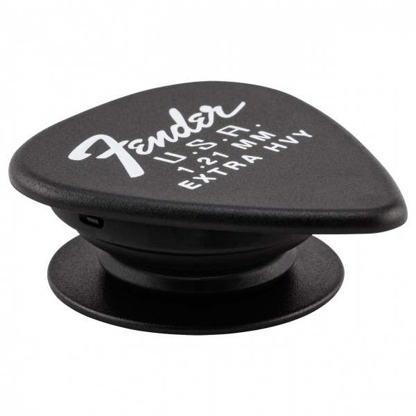 Fender Phone Grip, Black - Side Angle