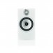 Bowers & Wilkins 606 S2 AE Bookshelf Speakers, White Front Single View