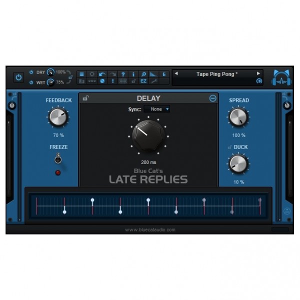 Blue Cat Late Replies - Easy Mode