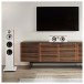 BDI Corridor 8179 TV Cabinet, Natural Walnut (209481)  with 603 oak