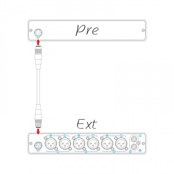 Topping Ext 90 connection diagram