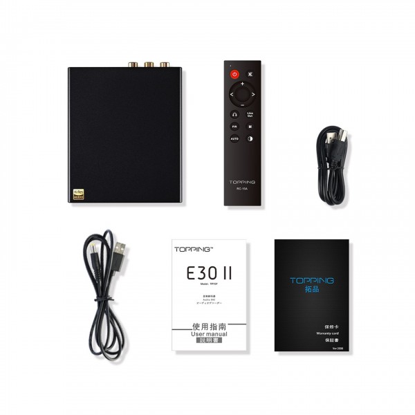 Topping E30 II, Accessories