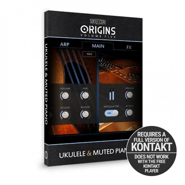 Sonuscore Origins Vol.5: Ukulele and Muted Piano