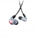 Shure Słuchawki SE846 Sound Isolating Earphones - RMCE UNI Cable, Clear Gen 2