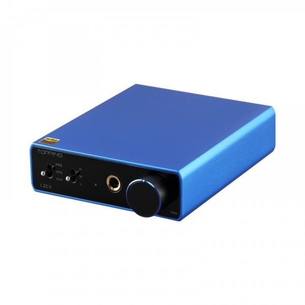 Topping L30 II Desktop Headphone Amplifier, Blue