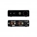 Topping L30 Headphone Amp, Black front and rear view