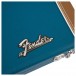 Fender Classic Series Wood Case - Strat/Tele, Lake Placid Blue logo