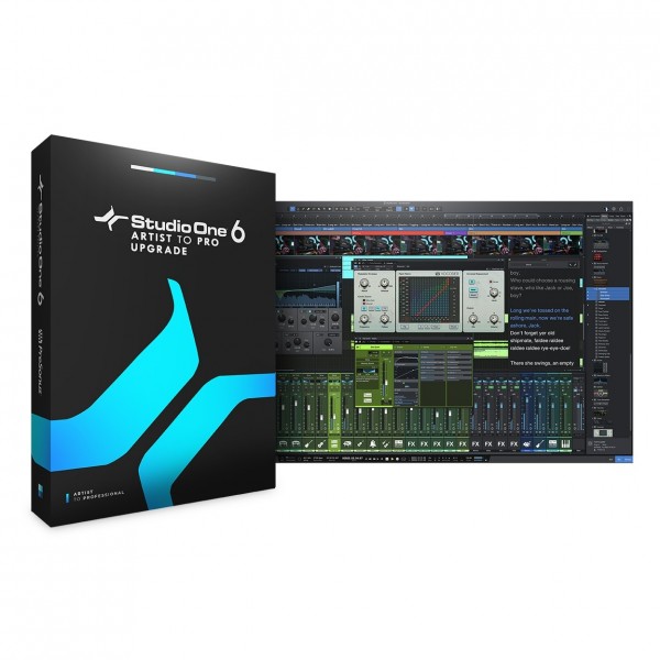 PreSonus Studio One 6 Artist to Professional Upgrade (all versions) at Gear4music