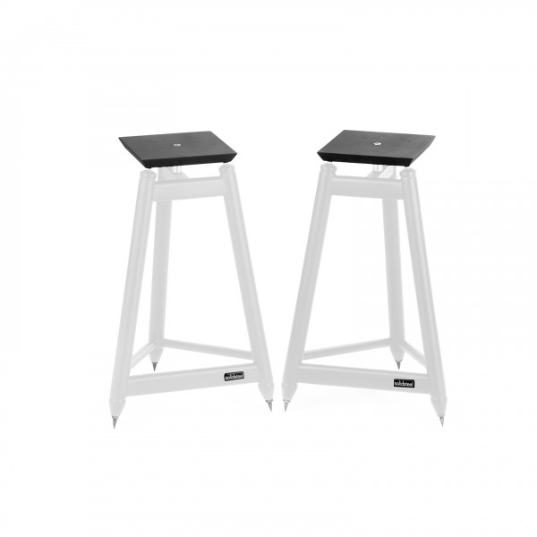 Solidsteel SS-5 Speaker Stand, White (Pair) Full View