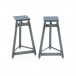 Solidsteel SS-5 Speaker Stand, Raw (Pair) Full View