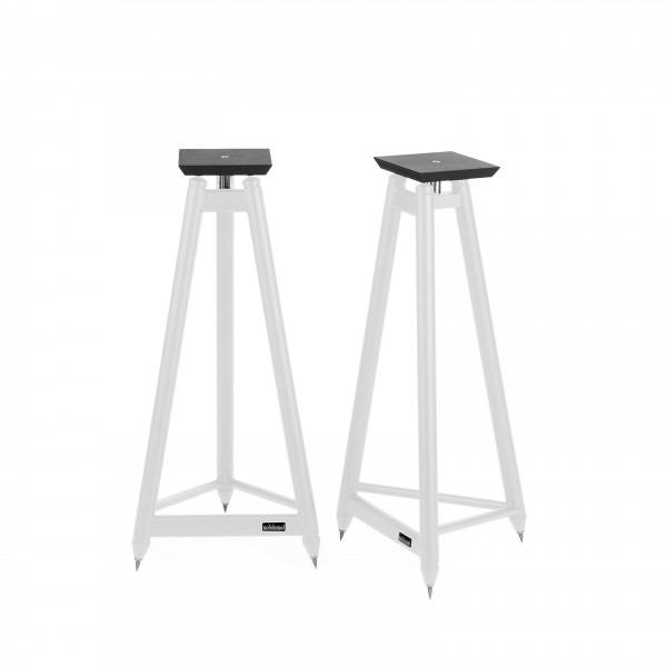 Solidsteel SS-7 Speaker Stand, White (Pair) Front View