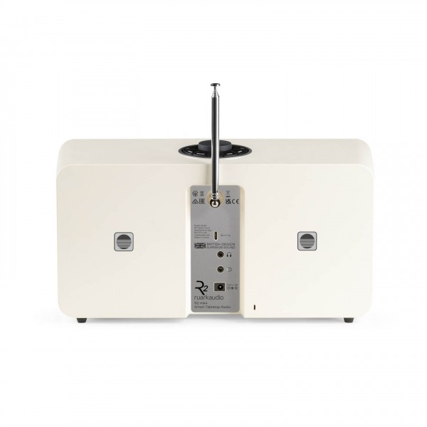 Ruark R2 MK4, Light Cream rear view