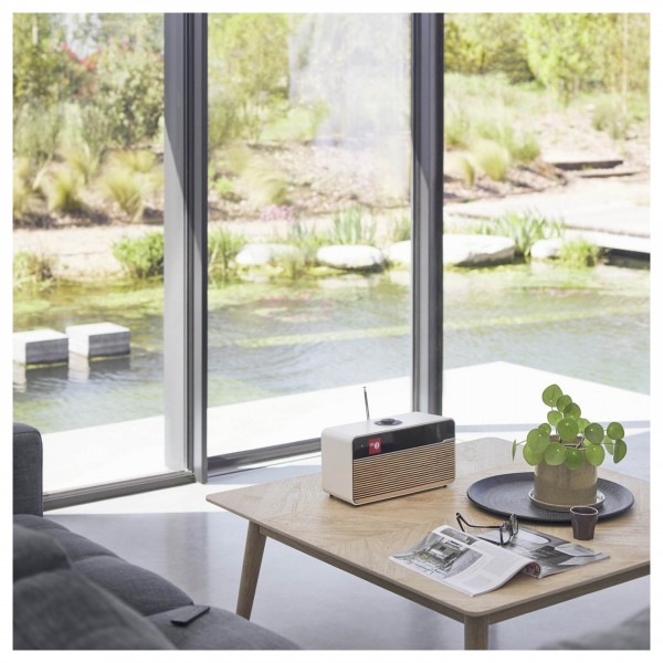 Ruark R2 MK4, Light Cream in living room environment