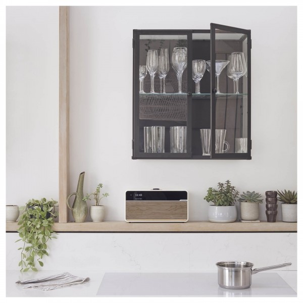 Ruark R2 MK4, Light Cream front view in kitchen environment